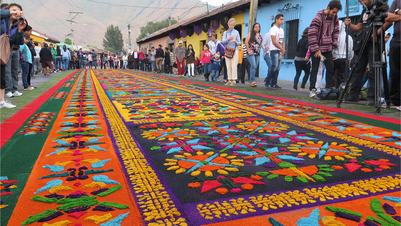 Paște Guatemala alfombras